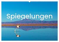 Vorderes Coverbild Spiegelungen - Einzigartige Reflektionen (Wandkalender 2025 DIN A2 quer), CALVENDO Monatskalender