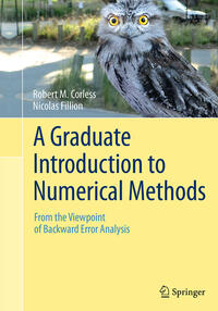 Vorderes Coverbild A Graduate Introduction to Numerical Methods
