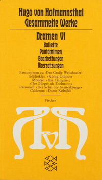 Vorderes Coverbild Dramen VI