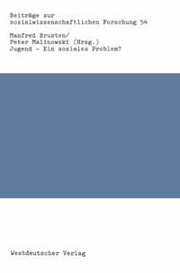 Vorderes Coverbild Jugend — Ein soziales Problem?