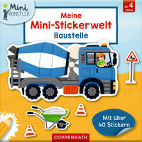 Vorderes Coverbild Meine Mini-Stickerwelt - Baustelle