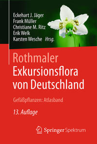 Vorderes Coverbild Rothmaler - Exkursionsflora von Deutschland, Gefäßpflanzen: Atlasband