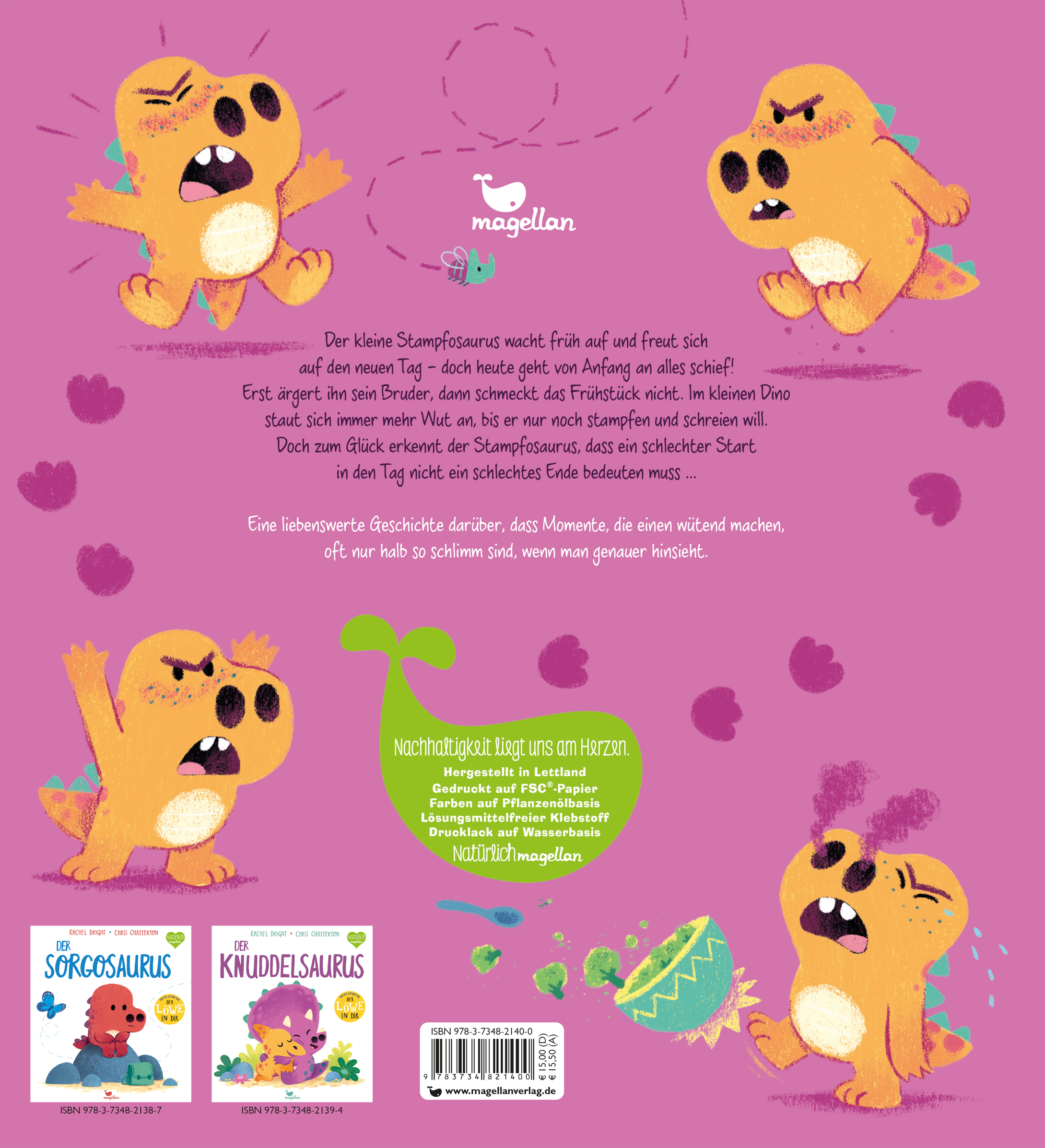 Rückseitencover Der Stampfosaurus