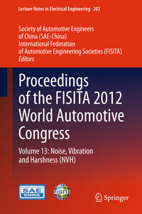 Vorderes Coverbild Proceedings of the FISITA 2012 World Automotive Congress