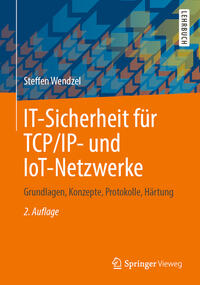 Vorderes Coverbild IT-Sicherheit für TCP/IP- und IoT-Netzwerke