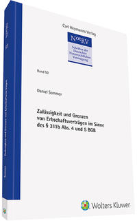 Vorderes Coverbild Zulässigkeit und Grenzen von Erbschaftsverträgen im Sinne des § 311b Abs. 4 und 5 BGB