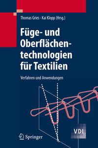 Vorderes Coverbild Füge- und Oberflächentechnologien für Textilien