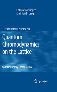 Vorderes Coverbild Quantum Chromodynamics on the Lattice