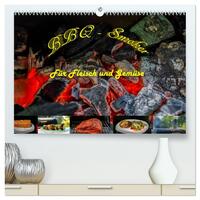 Vorderes Coverbild BBQ - Smoker Für Fleisch und Gemüse (hochwertiger Premium Wandkalender 2026 DIN A2 quer), Kunstdruck in Hochglanz