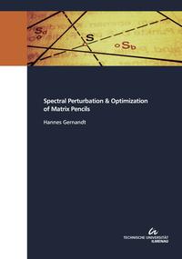 Vorderes Coverbild Spectral Perturbation & Optimization of Matrix Pencils