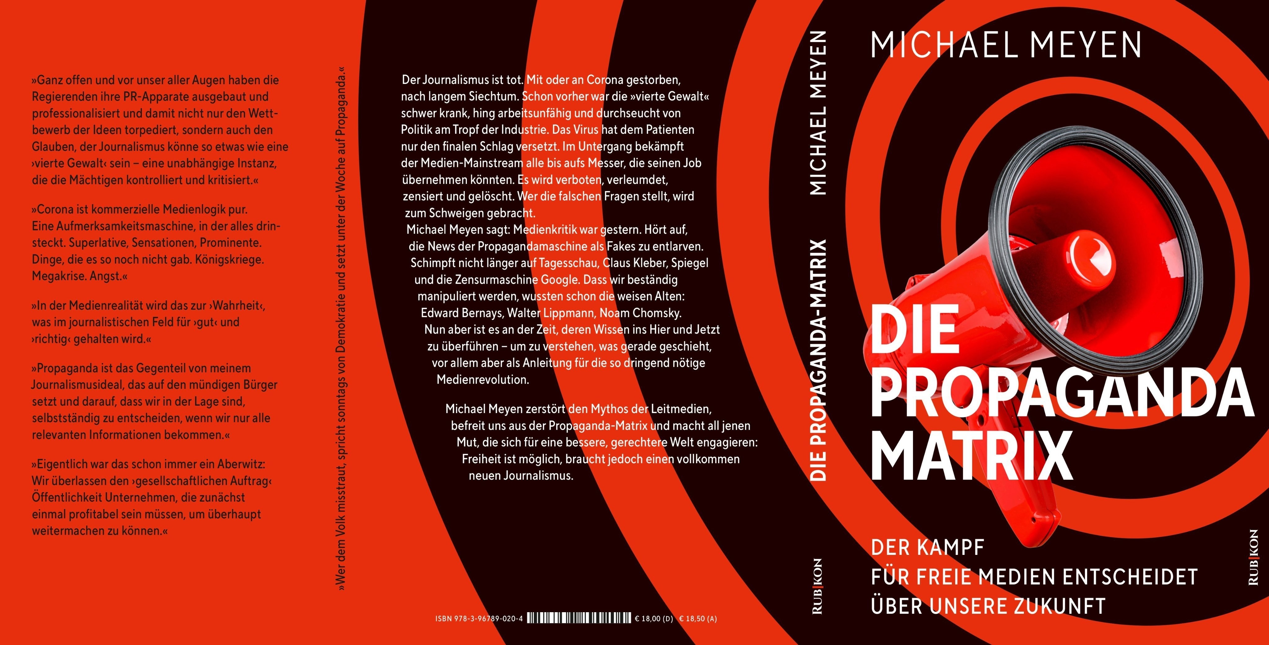 Gesamtes Coverbild Die Propaganda-Matrix
