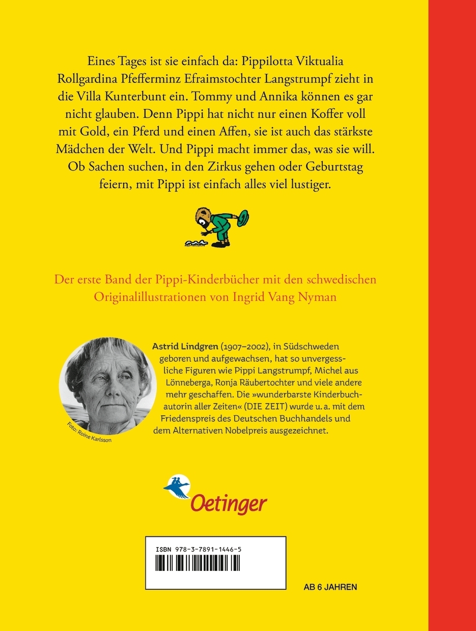 Rückseitencover Pippi Langstrumpf 1