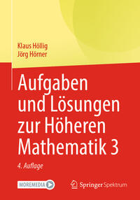 Vorderes Coverbild Aufgaben und Lösungen zur Höheren Mathematik 3