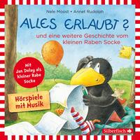 Vorderes Coverbild Alles erlaubt?, Alles Urlaub! (Der kleine Rabe Socke)