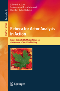 Vorderes Coverbild Rebeca for Actor Analysis in Action