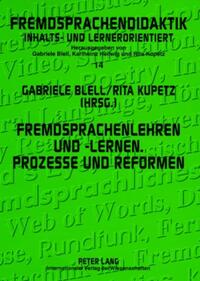 Vorderes Coverbild Fremdsprachenlehren und -lernen. Prozesse und Reformen