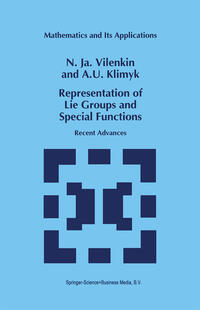 Vorderes Coverbild Representation of Lie Groups and Special Functions