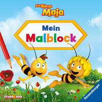 Vorderes Coverbild Die Biene Maja - Mein Malblock