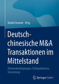 Vorderes Coverbild Deutsch-chinesische M&A Transaktionen im Mittelstand
