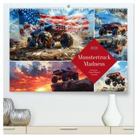 Vorderes Coverbild Monstertruck Madness (High Quality Premium Wall Calendar 2026 DIN A2 landscape),CALVENDO 12 Month Wall Calendar