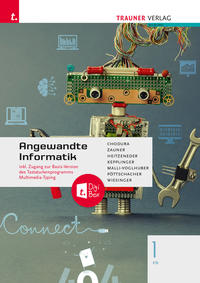 Vorderes Coverbild Angewandte Informatik 1 FS + TRAUNER-DigiBox