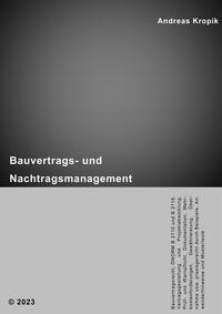 Vorderes Coverbild Bauvertrags- und Nachtragsmanagement