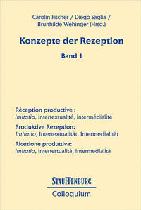 Vorderes Coverbild Konzepte der Rezeption (Band 1)