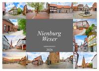 Vorderes Coverbild Nienburg Weser Impressionen (Wandkalender 2026 DIN A2 quer), CALVENDO Monatskalender