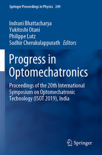 Vorderes Coverbild Progress in Optomechatronics