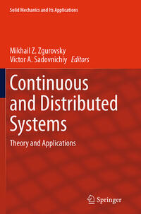 Vorderes Coverbild Continuous and Distributed Systems