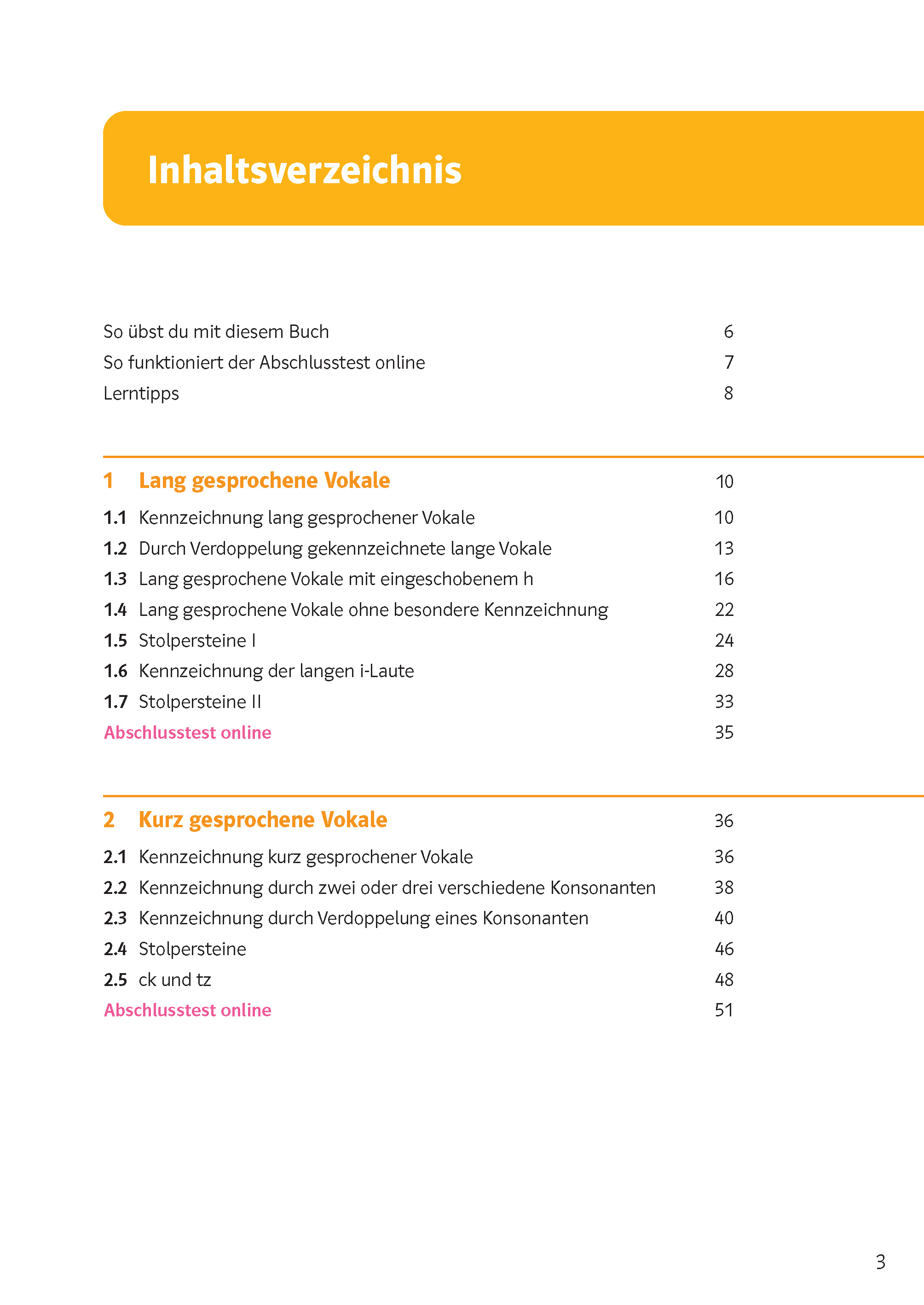 Beispielinhalt (Bild) Klett Sicher in Deutsch Rechtschreibung 5./6. Klasse