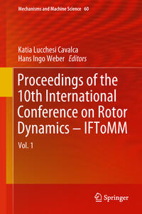 Vorderes Coverbild Proceedings of the 10th International Conference on Rotor Dynamics – IFToMM