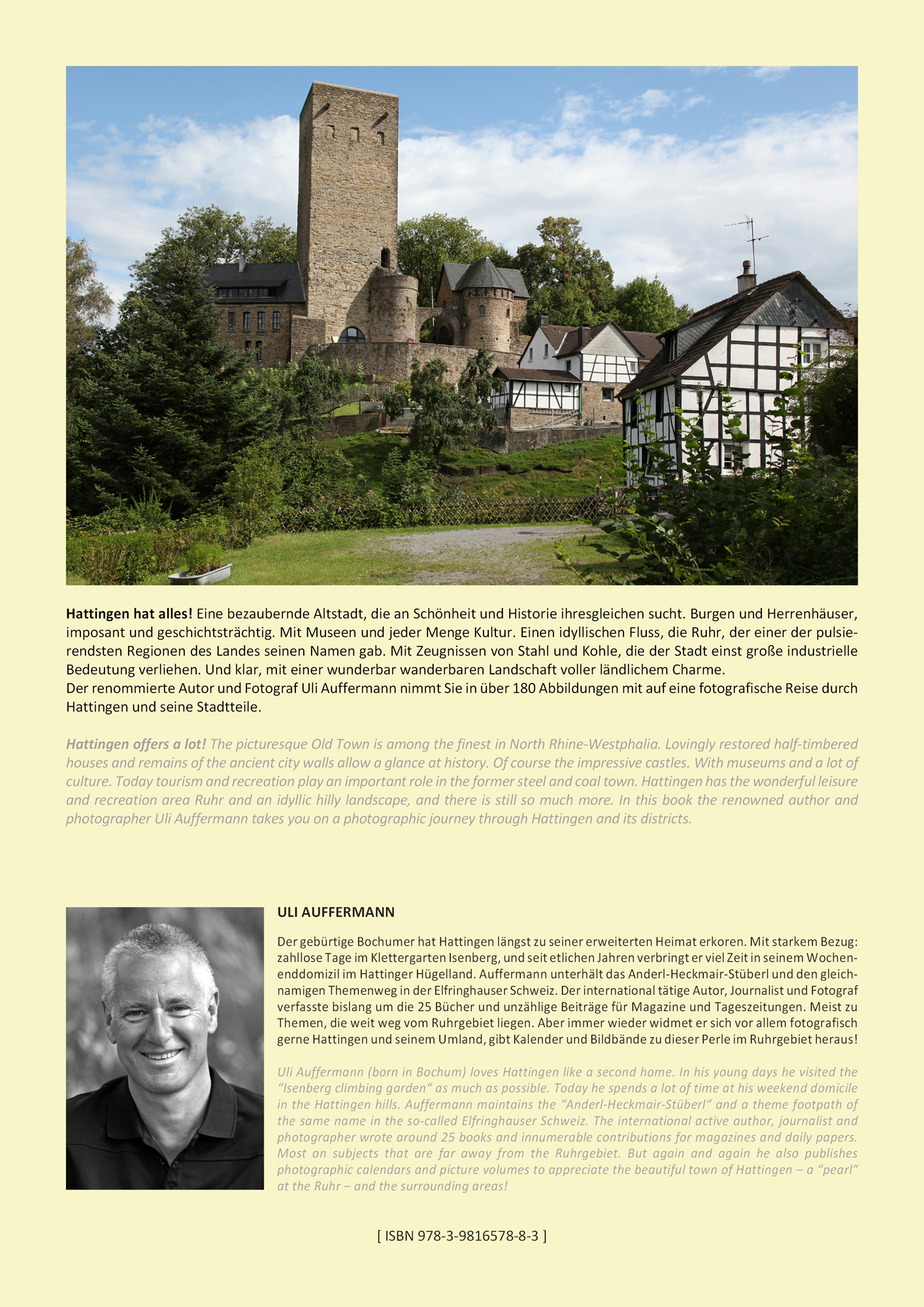 Rückseitencover Liebes Hattingen... Du Perle an der Ruhr