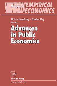 Vorderes Coverbild Advances in Public Economics