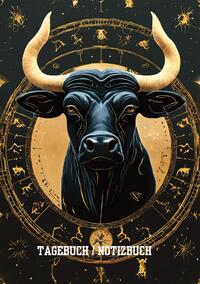 Vorderes Coverbild Tagebuch / Notizbuch Sternzeichen Stier