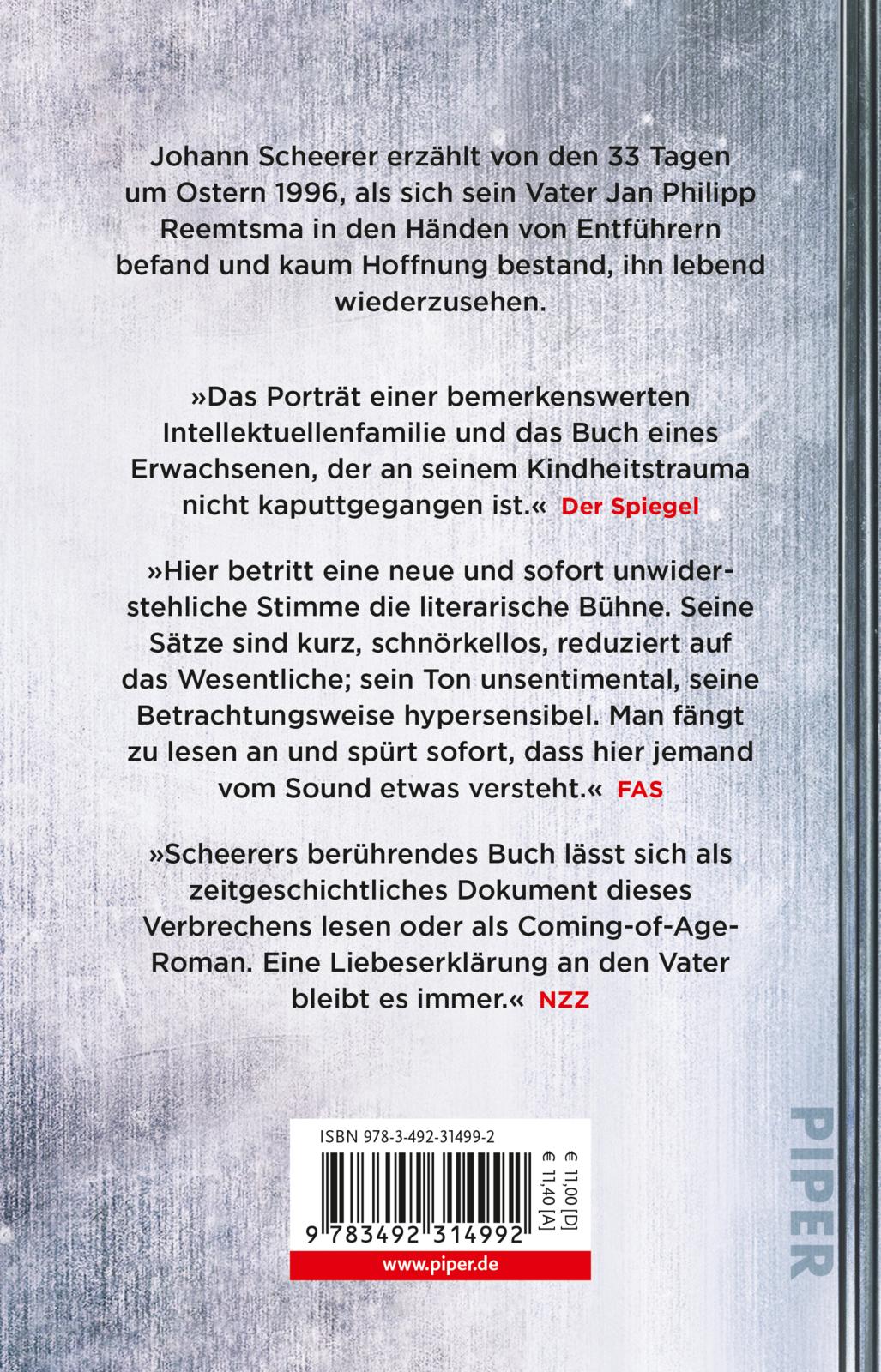 Rückseitencover Wir sind dann wohl die Angehörigen