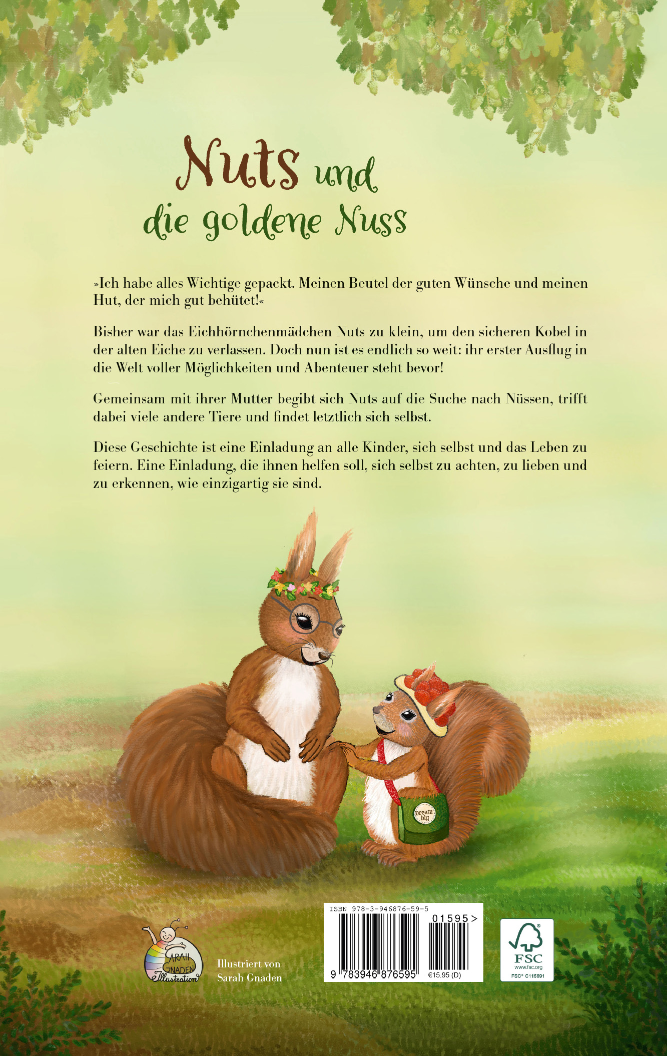 Rückseitencover Nuts und die goldene Nuss