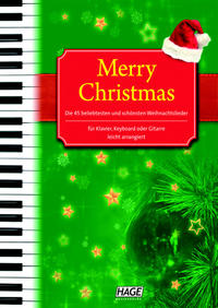 Vorderes Coverbild Merry Christmas für Klavier, Keyboard oder Gitarre