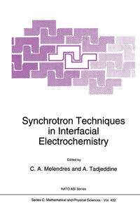 Vorderes Coverbild Synchrotron Techniques in Interfacial Electrochemistry