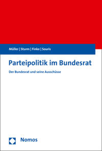 Vorderes Coverbild Parteipolitik im Bundesrat