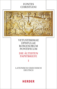 Vorderes Coverbild Vetustissimae epistulae Romanorum pontificum - Die ältesten Papstbriefe