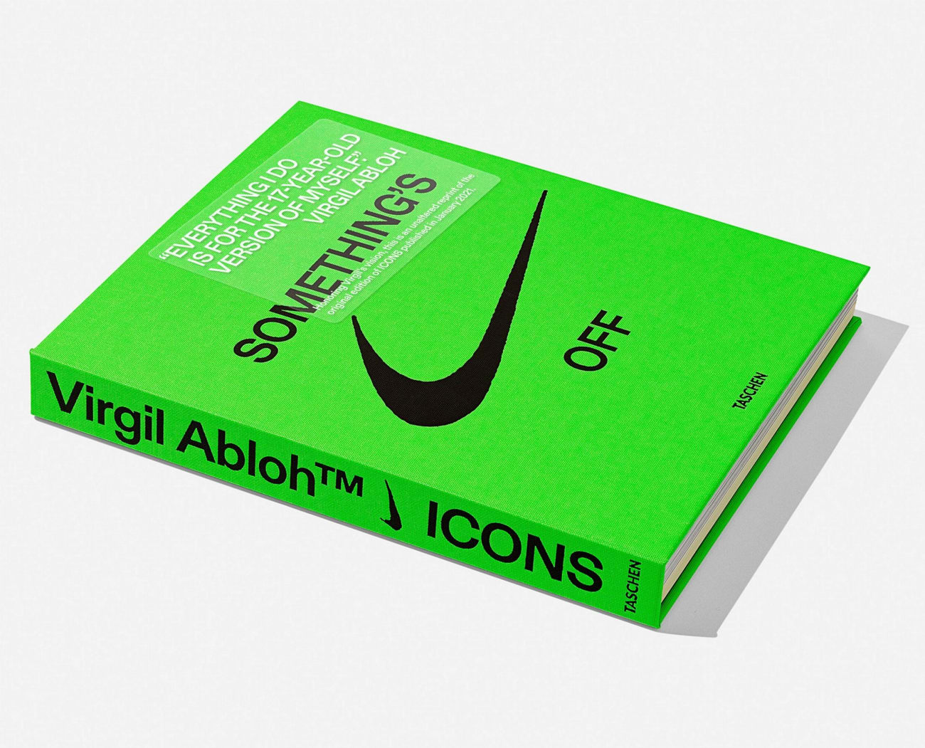 Beispielinhalt (Bild) Virgil Abloh. Nike. ICONS