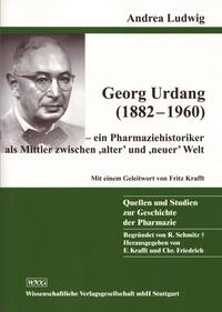Vorderes Coverbild Georg Urdang (1882-1960)