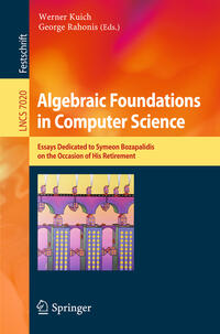 Vorderes Coverbild Algebraic Foundations in Computer Science