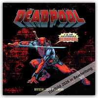 Vorderes Coverbild Deadpool – Offizieller Kalender 2026