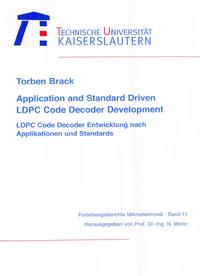 Vorderes Coverbild Application and standard driven LDPC code decoder development