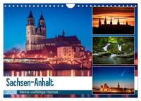 Vorderes Coverbild Sachsen-Anhalt - Meine vielfältige Heimat (Wandkalender 2025 DIN A4 quer), CALVENDO Monatskalender