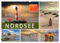 Vorderes Coverbild Geliebte Nordsee (Wandkalender 2025 DIN A2 quer), CALVENDO Monatskalender