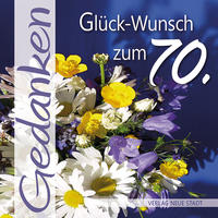 Vorderes Coverbild Glück-Wunsch zum 70.