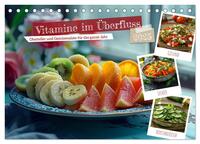 Vorderes Coverbild Vitamine im Überfluss (Tischkalender 2025 DIN A5 quer), CALVENDO Monatskalender